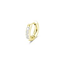 Mono orecchino Brand Chunky in Acciaio Cristallo 09ER041G-W - 09ER041G-W